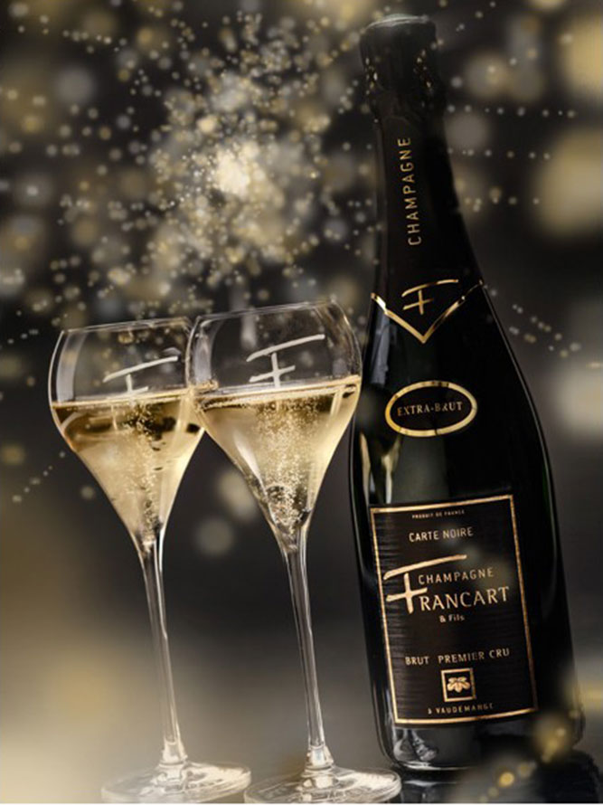 Champagne Brut – bouteille  Champagne Francart & Fils à Vaudemange