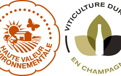 Champagnes certifiés HVE et VDC