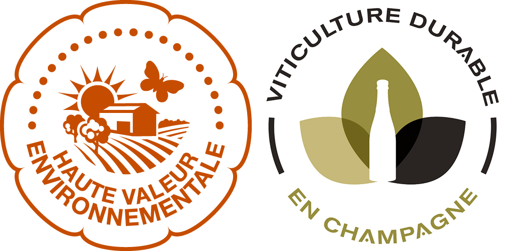 Champagnes certifiés HVE et VDC